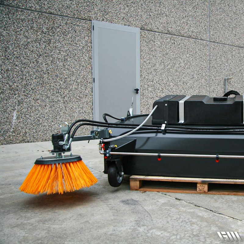 brosse latérale de la balayeuse SIMA