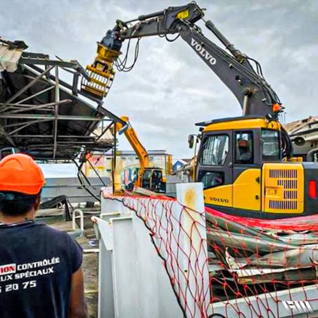 Pince hydraulique pour la démolition