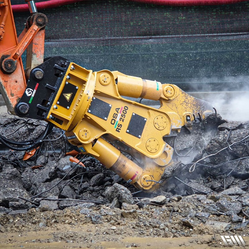 cisaille de démolition primaire hydraulique