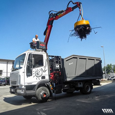 electro-aimant pour grue