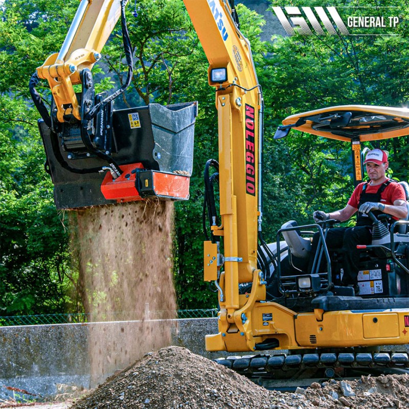Godet Cribleur À Grilles Oscillantes