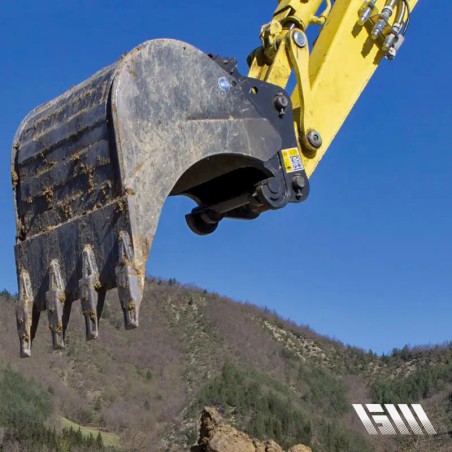 Godet de terrassement en Hardox pour pelle