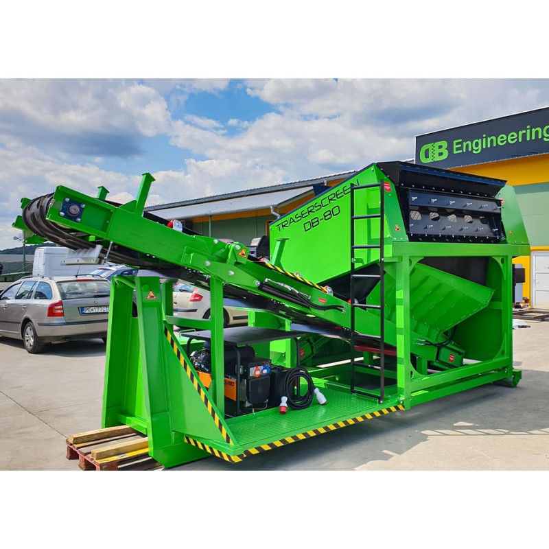 cribleur stationnaire db, cribleur stationnaire HG TECH, cribleur