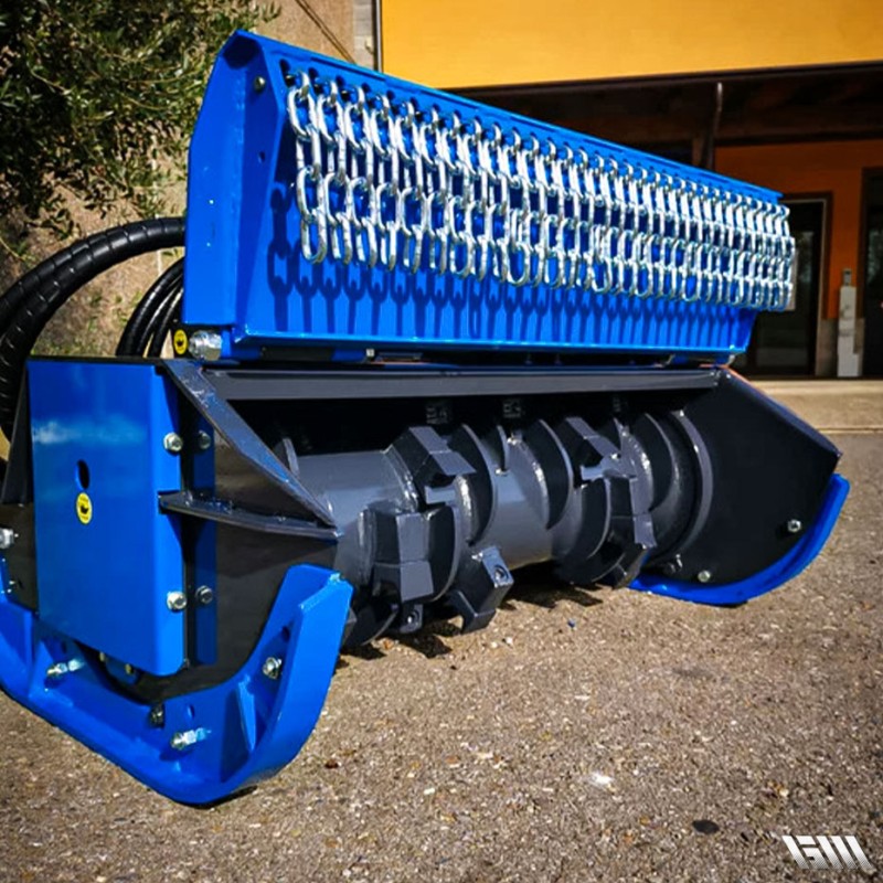 Broyeur forestier puissant