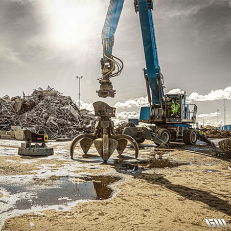 attache rapide pendulaire pour grue