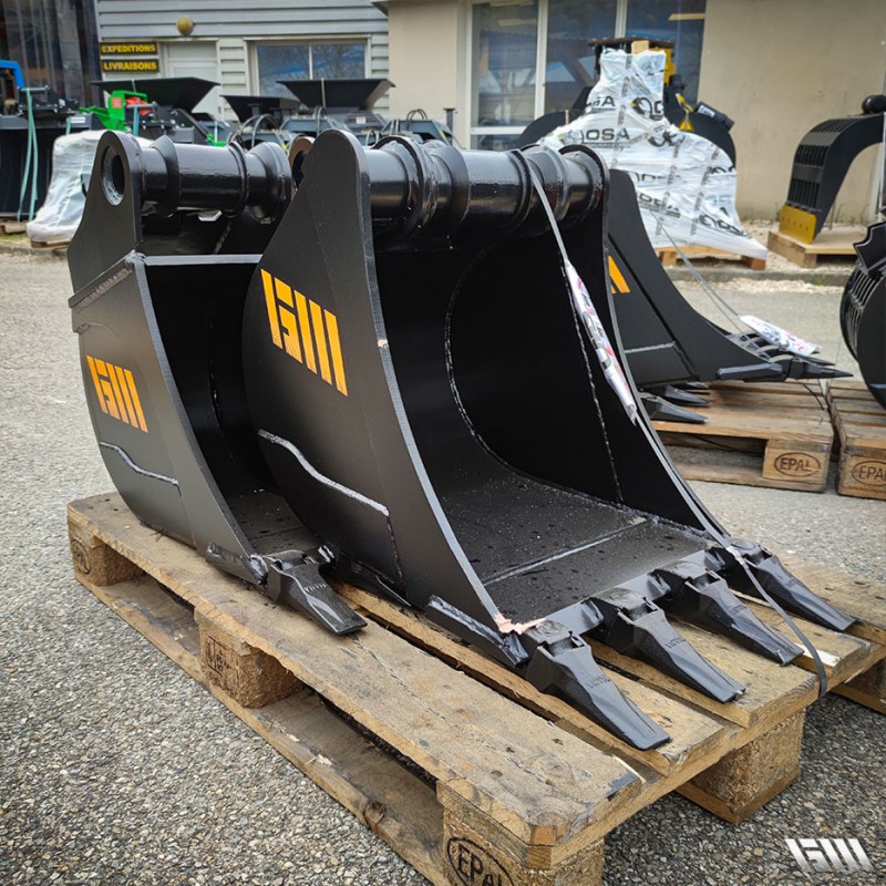 godet terrassement pelle