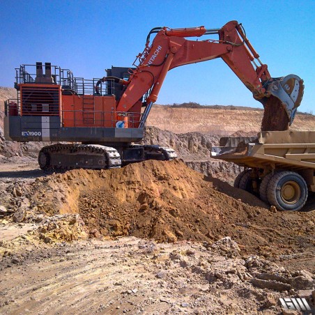 godet mines pour pelle rétro