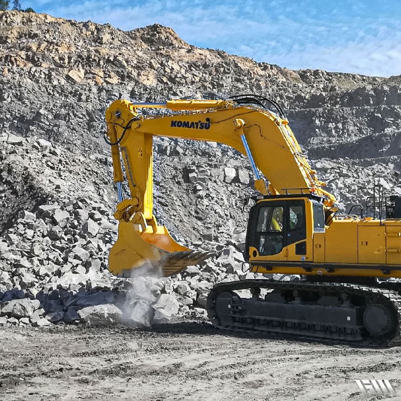 Godet de chargement à roc pour pelle