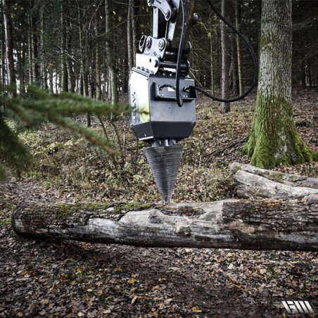 Vis à bois pour fendage de bois de chauffage