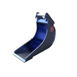 Godet canalisation/banane largeur 250mm série EKC pelle 2.5 à 3.5T