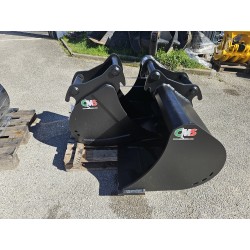 Godet de curage fixe 1400mm pelle 9-11T Attache CR70 MBI/CANGINI