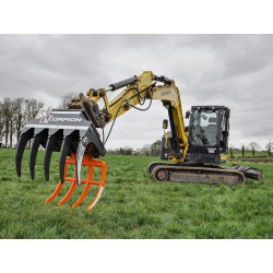 Dernier modèle grappin SCORPION S900 multigriffe pelle 8-10T