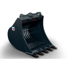 Godet squelette série SDB OEM GENERAL TP pelle 10-50T profil barreaux