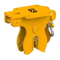 Crochet de levage hydraulique 3300kg pour grue