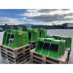 Godet cribleur étoile plastique BS14/3 DB pour pelle 5 à 12T et chargeuse 3-10T