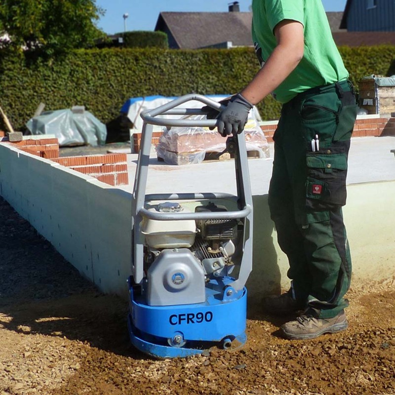 compacteuse pour pavage