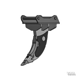 dent de ripper / déroctage pelle 6 à 12T