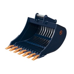 Godet squelette/claire voie largeur 700mm série EEC pelle 2.5 à 3.5T