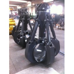 Grappin à ferraille MINELLI 450L 4 dents – pelle de 16 à 22T