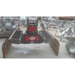 Pince de tri/démolition MINELLI MBD500 pelle 13 à 16T occasion 2017, très peu servi