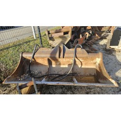Godet de curage orientable attache LEHNHOF MS21-25 OCCASION 2018  largeur 1900mm, pelle 16 à 23T