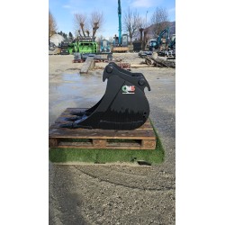 Godet de terrassement largeur 400mm pelle 7 à 11T attache CR70 CANGINI, 3 dents ESCO V19C