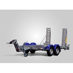 Location Remorque hubière 3500kg avec rampes alu