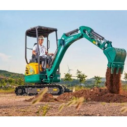 Location mini pelle FR18-2 LOVOL CONSTRUCTION attache mécanique 6 + 3 godets