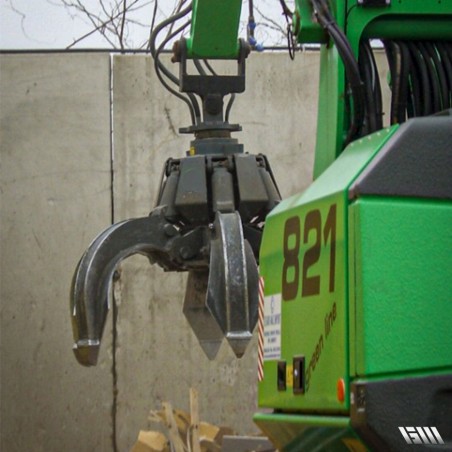 Grappin pour pelle de ferrailleur