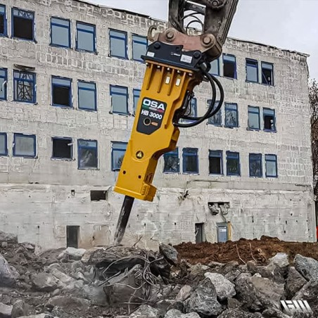 marteau hydraulique pour le béton