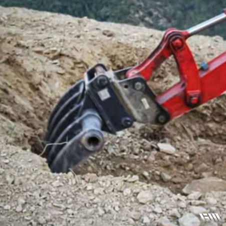 Godet avec des dents de déroctage