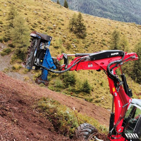 broyeur forestier pour pelle araignée