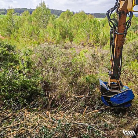 Broyeur forestier TFXL OSMA pour pelle de 5 à 7.5 tonnes