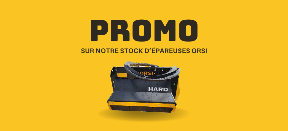 épareuse pour pelle orsi en promo