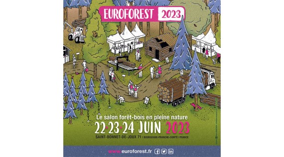 Retrouvez nous au salon EUROFOREST 2023 !